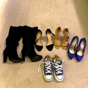 Collection of shoes